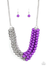 Load image into Gallery viewer, Paparazzi Layer After Layer - Purple Necklace
