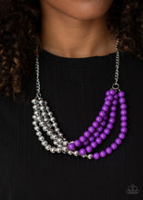 Load image into Gallery viewer, Paparazzi Layer After Layer - Purple Necklace
