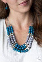 Load image into Gallery viewer, Paparazzi BEAD Your Own Drum - Blue Necklace
