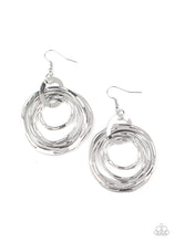 Load image into Gallery viewer, Paparazzi Ringing Radiance - Silver Earrings
