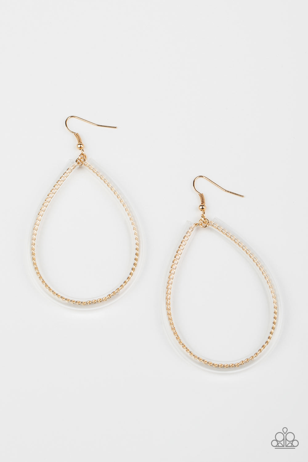 Paparazzi Just ENCASE You Missed It - Gold Earring