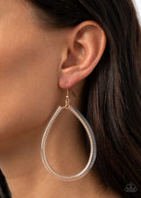 Load image into Gallery viewer, Paparazzi Just ENCASE You Missed It - Gold Earring
