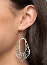 Load image into Gallery viewer, Paparazzi Grapevine Glamour - Silver Earring
