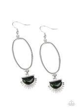 Load image into Gallery viewer, Paparazzi SOL Purpose - Green Earring
