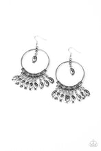 Load image into Gallery viewer, Paparazzi Metallic Harmony - Silver Earrings
