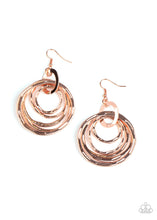 Load image into Gallery viewer, Paparazzi Ringing Radiance - Copper Earring
