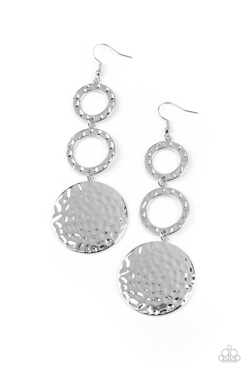 Paparazzi Blooming Baubles - Silver Earring