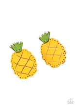 Load image into Gallery viewer, Paparazzi PINEAPPLE Of My Eye - Yellow Hair Accessory
