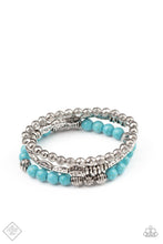 Load image into Gallery viewer, Paparazzi Trail Mix Mecca - Blue Bracelet
