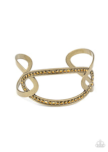 Paparazzi Never A Dull Moment - Brass Bracelet