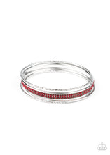 Load image into Gallery viewer, Paparazzi Heap It On - Red Bracelet
