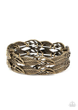 Load image into Gallery viewer, Paparazzi Its Five o FLOCK Somewhere - Brass Bracelet

