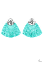 Load image into Gallery viewer, Paparazzi Make Some Plume - Blue Earrings
