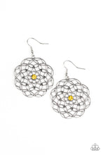 Load image into Gallery viewer, Paparazzi Botanical Bash - Yellow Earring
