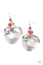 Load image into Gallery viewer, Paparazzi Wanderlust Garden - Red Earring
