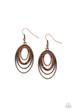 Load image into Gallery viewer, Paparazzi Date Night Diva - Copper Earring
