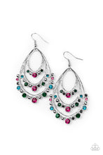 Load image into Gallery viewer, Paparazzi Break Out In TIERS - Multi Earrings
