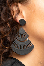Load image into Gallery viewer, Paparazzi Oriental Oasis - Black Earrings
