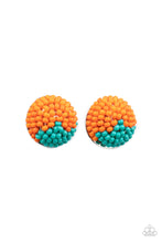 Load image into Gallery viewer, Paparazzi As Happy As Can BEAD - Orange Earrings
