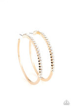 Load image into Gallery viewer, Paparazzi Making Rounds - Gold Earring
