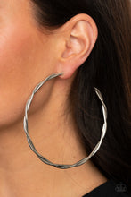Load image into Gallery viewer, Paparazzi Out of Control Curves - Silver Earring
