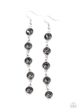 Load image into Gallery viewer, Paparazzi Trickle Down Twinkle - Silver Earring
