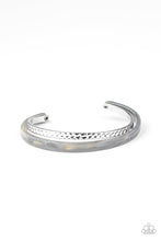 Load image into Gallery viewer, Paparazzi HAUTE On The Trail - Silver Bracelet
