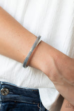 Load image into Gallery viewer, Paparazzi HAUTE On The Trail - Silver Bracelet
