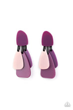 Load image into Gallery viewer, Paparazzi All FAUX One - Purple Earring
