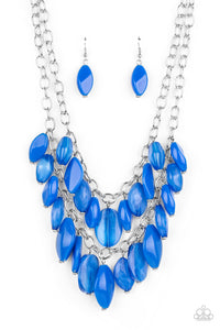 Paparazzi Palm Beach Beauty - Blue Necklace