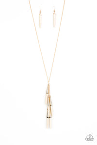Paparazzi PRIMITIVE and Proper - White Necklace