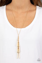 Load image into Gallery viewer, Paparazzi PRIMITIVE and Proper - White Necklace
