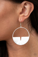 Load image into Gallery viewer, Paparazzi Reimagined Refinement - Silver Earrings
