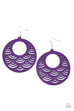 Load image into Gallery viewer, Paparazzi SEA Le Vie! - Purple Earrings
