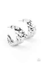 Load image into Gallery viewer, Paparazzi Put Your Best Face Forward - Silver Earring
