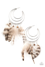 Load image into Gallery viewer, Paparazzi Freely Free Bird - Brown Earring
