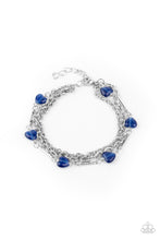 Load image into Gallery viewer, Paparazzi To Love and Adore - Blue Bracelet
