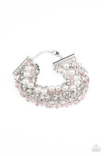 Load image into Gallery viewer, Paparazzi Heiress Hustle - Pink Bracelet
