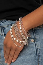Load image into Gallery viewer, Paparazzi Heiress Hustle - Pink Bracelet
