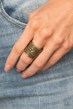 Load image into Gallery viewer, Paparazzi Dont Lose Heart - Brass Ring
