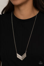 Load image into Gallery viewer, Paparazzi Armed and FABULOUS - White Necklace
