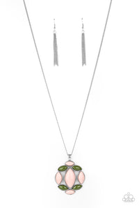 Paparazzi Chromatic Cache - Pink Necklace