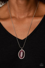 Load image into Gallery viewer, Paparazzi GLISTEN To This - Purple Necklace
