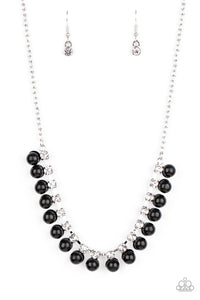Paparazzi Frozen in TIMELESS - Black Necklace