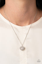 Load image into Gallery viewer, Paparazzi Heart-Warming Glow - White Necklace
