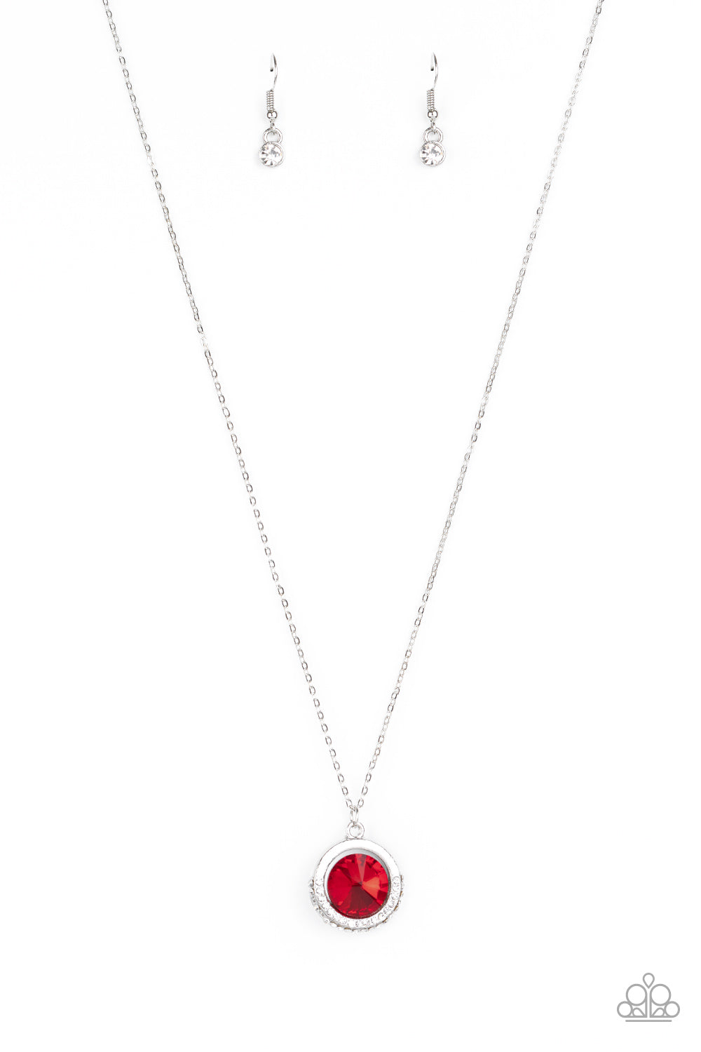 Paparazzi Trademark Twinkle - Red Necklace