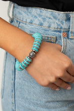 Load image into Gallery viewer, Paparazzi Eco Experience - Blue Bracelet
