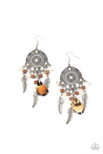 Load image into Gallery viewer, Paparazzi Desert Plains - White Earrings
