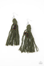Load image into Gallery viewer, Paparazzi Beach Bash - Green Earrings
