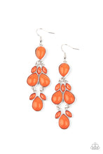 Load image into Gallery viewer, Paparazzi Superstar Social - Orange Earring
